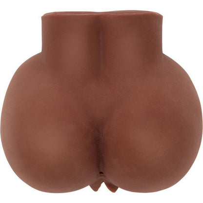 Masturbador realístico ACT Big Ass com vibrador, mostrando detalhes do design anatómico e orifícios duplos.