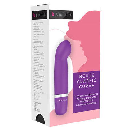 Vibrador B SWISH BCUTE Classic Curve Lilac de silicone