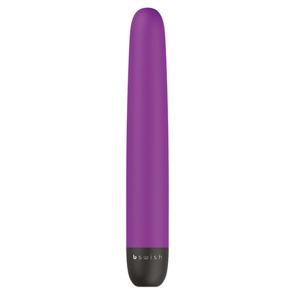 Close-up of the B SWISH Vibrador Bgood Classic Raspberry - 5 Funções Submersível showing its soft texture and design.