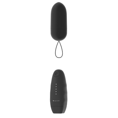 Vibrador Bala B SWISH Bnaughty Classic Preto com Controle Remoto para estimulação erótica.