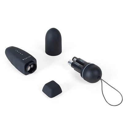 Vibrador Bala B SWISH Bnaughty Classic Preto com Controle Remoto para estimulação erótica.