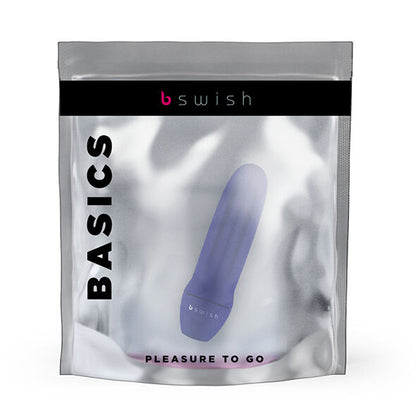 B SWISH Bmine Classic Mini Vibrador Azul Meia Noite, design compacto e elegante.