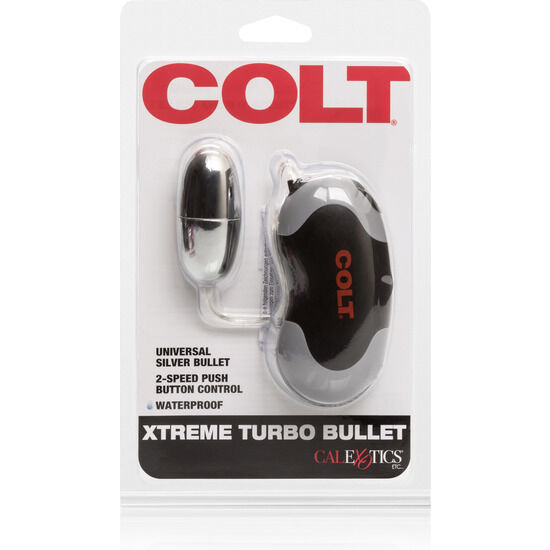 Bala Vibratória Colt Xtreme Turbo de 2 Velocidades