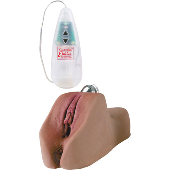 Masturbador Realista Vagina e Ânus com Vibração