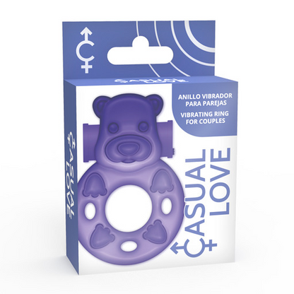 Anel Peniano Vibratório 26 Lilac Bunny | Estimulação Dupla