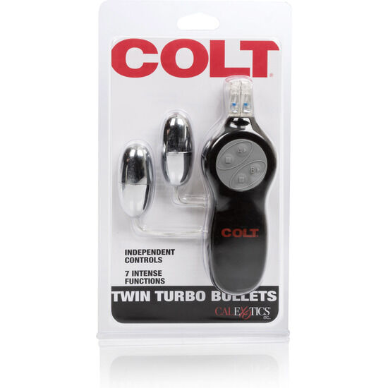 Balas Vibratórias Twin Turbo com 7 Funções