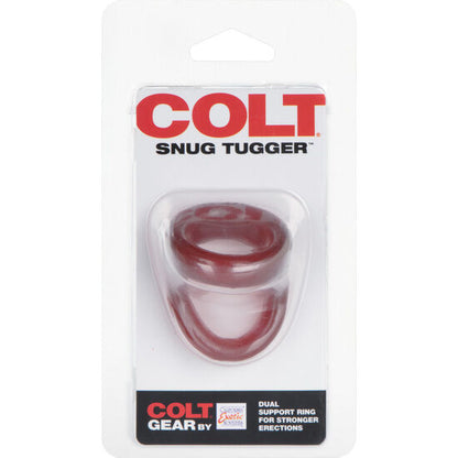 Anel Peniano e Testicular Colt Snug Tugger Vermelho