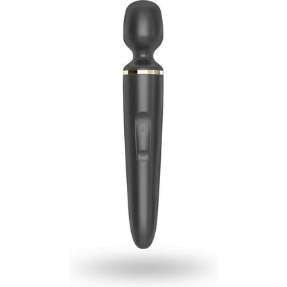 Satisfyer Wand-er Woman XXL Massageador Vibratório Preto, ideal para relaxamento e estimulação corporal intensa.
