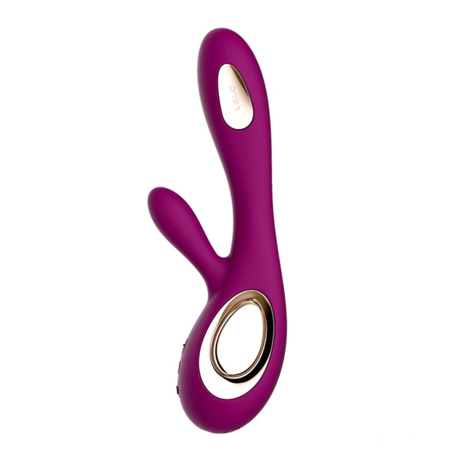Vibrador Coelho LELO Soraya Wave Deep Rose com tecnologia WaveMotion para prazer duplo