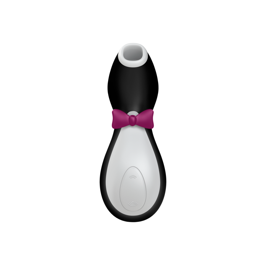 Close-up of the Satisfyer Vibrador Clitoriano Pro Penguin NG 2020 Ondas de Pressão, showcasing its elegant design and soft silicone head.