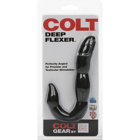 Vibrador Anal Deep Flexer Preto