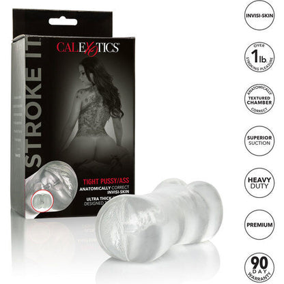 Masturbador Masculino Stroke It com Textura Interna Dupla