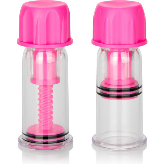 Ventosa de Sucção de Mamilos Vacuum Twist Rosa
