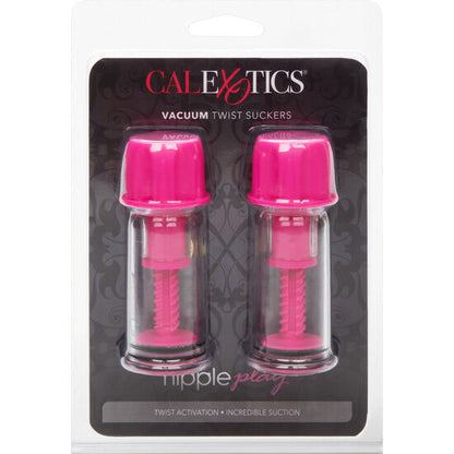 Ventosa de Sucção de Mamilos Vacuum Twist Rosa