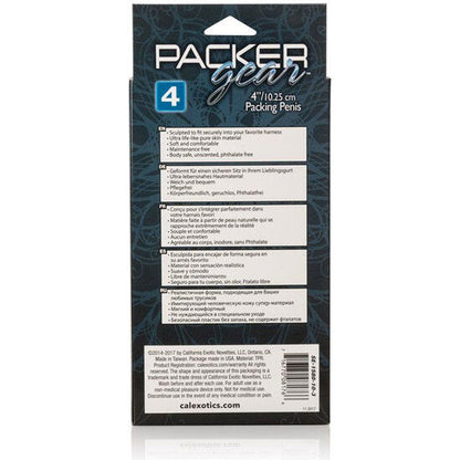 Pénis Packer Realista Marrom 12.75 cm