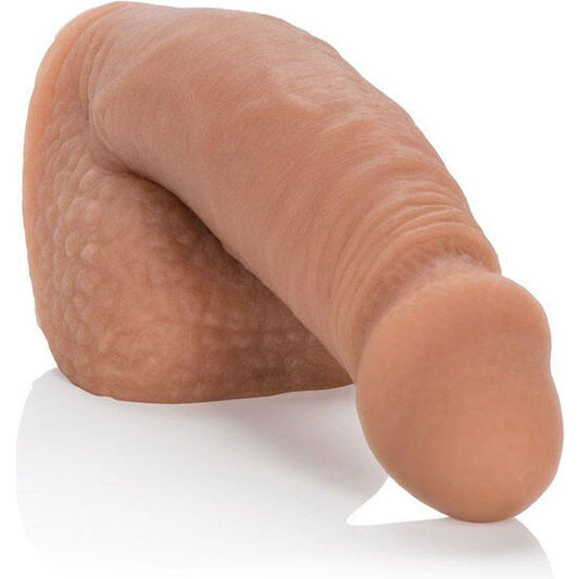 Pênis Packer Realista Marrom 14.5 cm