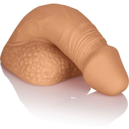 Pênis de Silicone para Embalagem 12.75 cm Caramelo