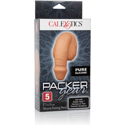 Pênis de Silicone para Embalagem 12.75 cm Caramelo