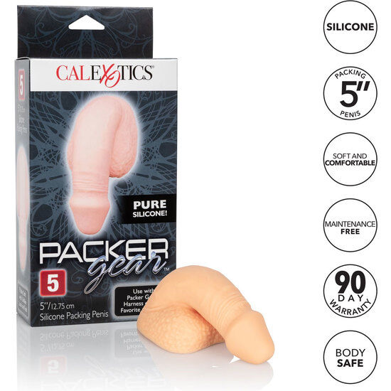 Pénis de Silicone para Packing 10.25 cm Cor Carne