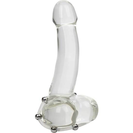 Anel Peniano de Silicone com Contas de Aço XL