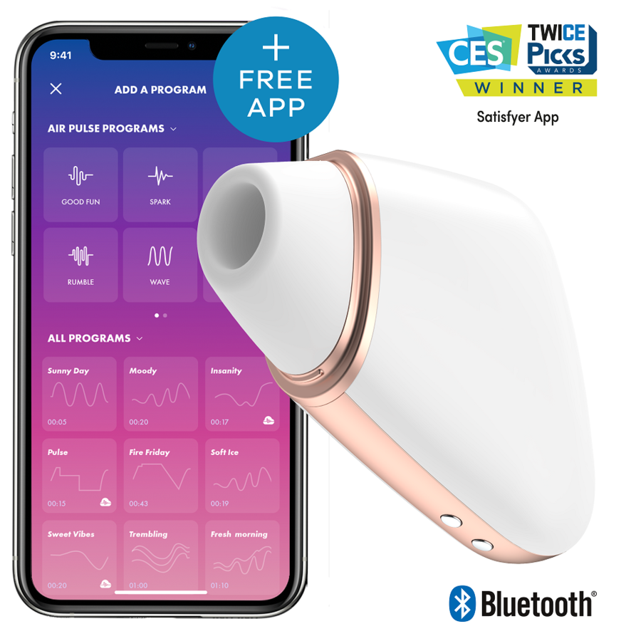 Vibrador Clitoriano Love Triangle App Connect