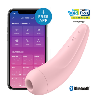 Curvy 1+ Vibrador Clitoriano com Ondas de Pressão e Vibração