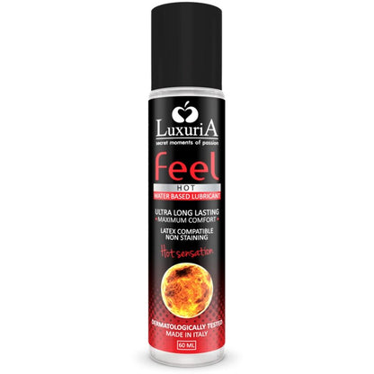 Lubrificante Aquecedor Luxuria Feel Hot Sensation 60ml