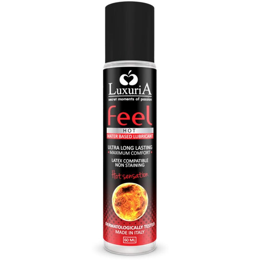 Lubrificante Aquecedor Luxuria Feel Hot Sensation 60ml