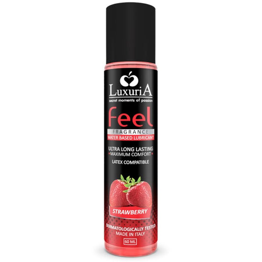 Lubrificante Luxuria Feel Sabor Morango 60 ml