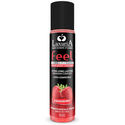 Lubrificante Luxuria Feel Sabor Morango 60 ml