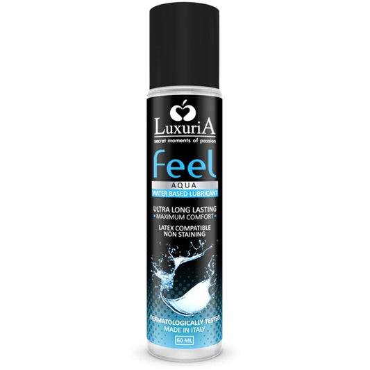 Lubrificante Luxuria Feel Aqua Base de Água 60ml