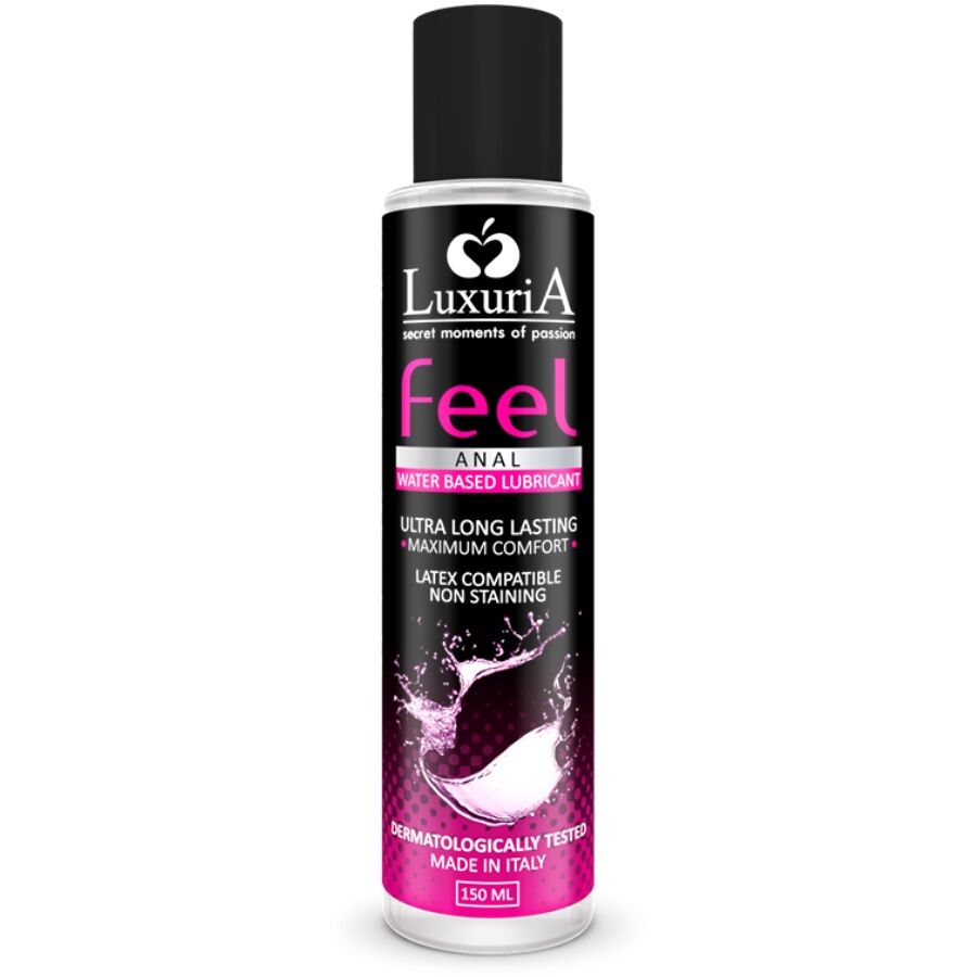 Lubrificante Luxuria Feel Anal Base de Água 150ml
