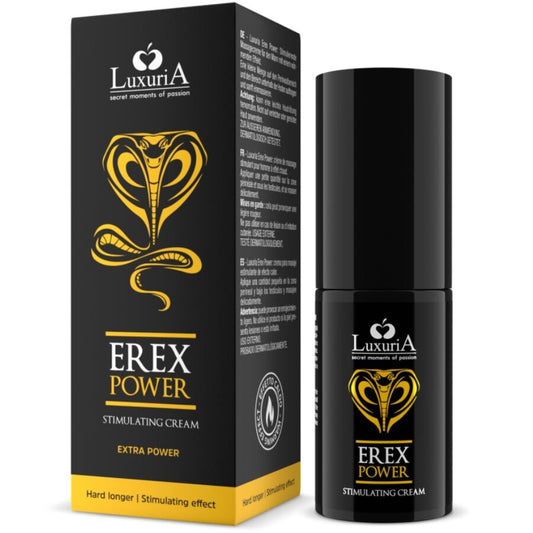 Creme para Pénis Erex Power Hard Longer 30 ml