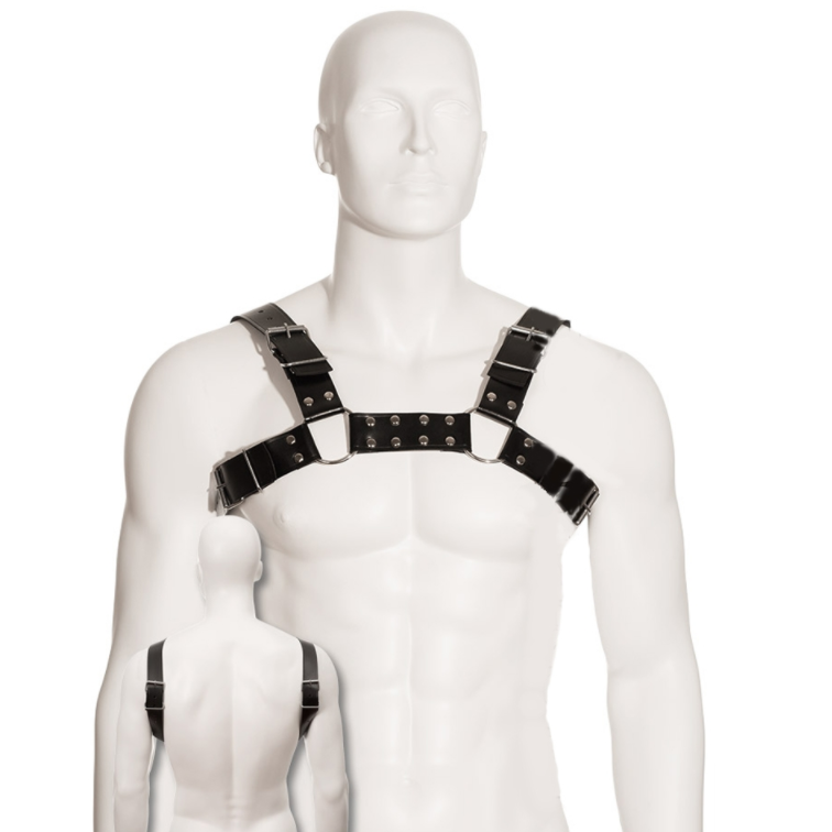 Arnês Corporal de Couro - Leather Body
