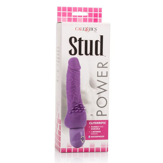 Vibrador Roxo Cliterrífico Power Stud