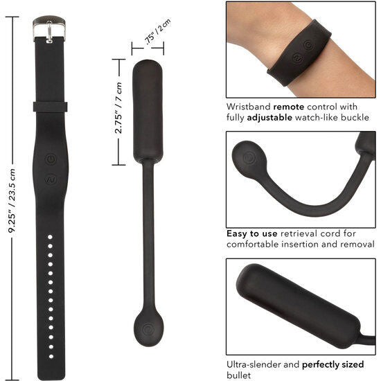 Vibrador Bala Mini com Controlo Remoto