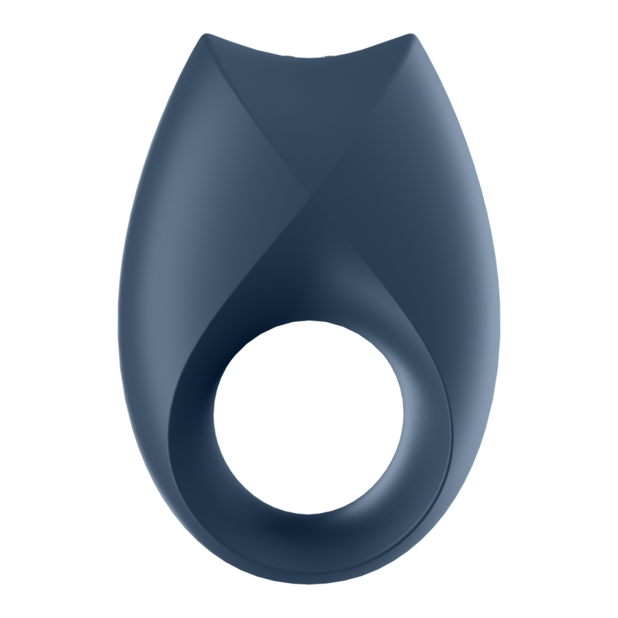 Satisfyer Royal One, anel vibrador com controlo por app e estimulador clitoriano em silicone.
