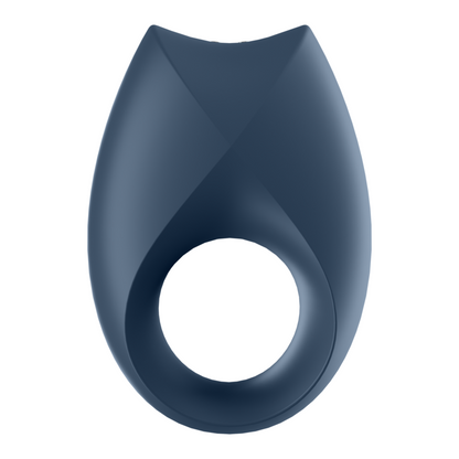 Satisfyer Royal One, anel vibrador com controlo por app e estimulador clitoriano em silicone.