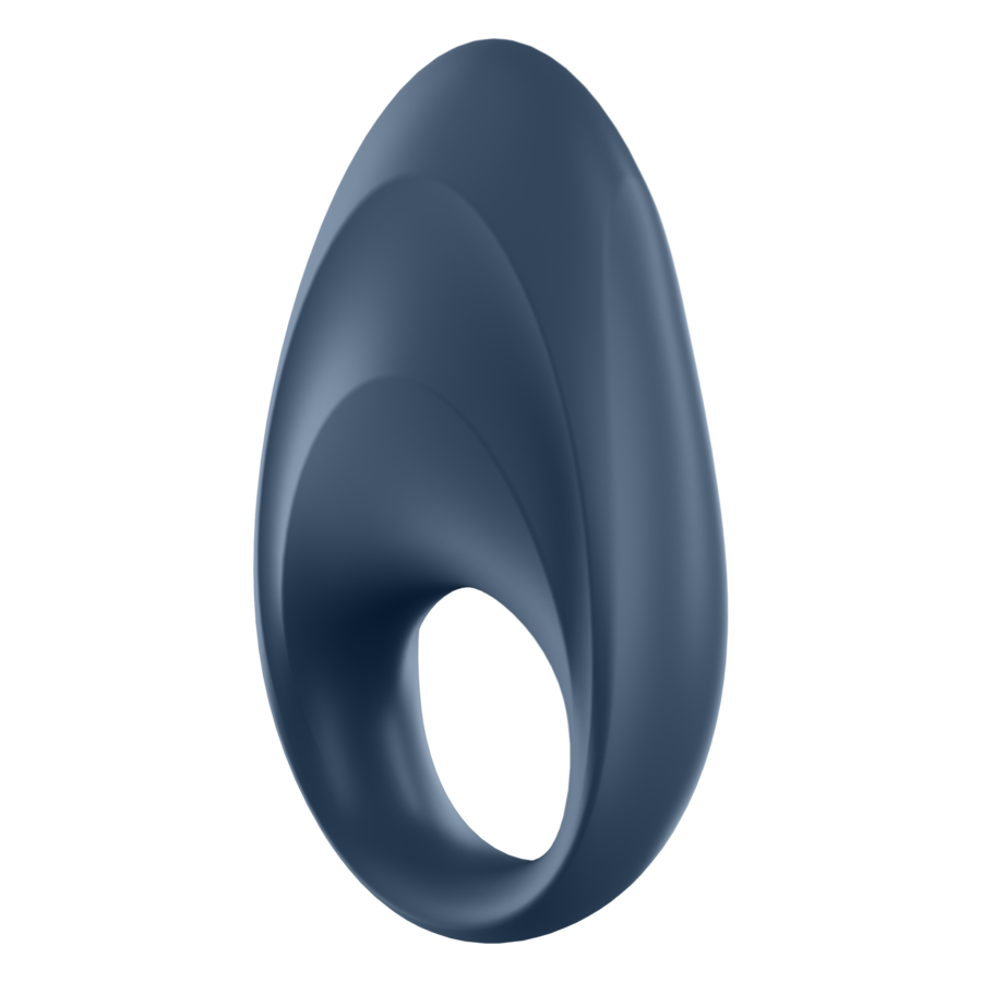 Satisfyer Vibrador de Anel Mighty com App e Bluetooth, detalhe do material e design ergonómico
