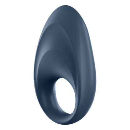 Satisfyer Vibrador de Anel Mighty com App e Bluetooth, detalhe do material e design ergonómico