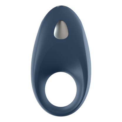 Satisfyer Vibrador de Anel Mighty com App e Bluetooth, detalhe do material e design ergonómico