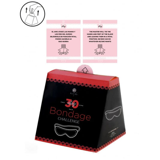 Jogo de cartas SECRETPLAY Desafio 30 Dias de Bondage