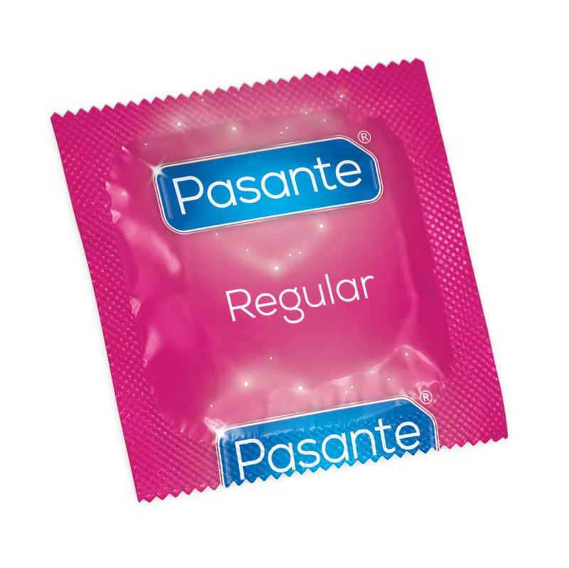 Embalagem dos Preservativos PASANTE Regular 3 Unidades
