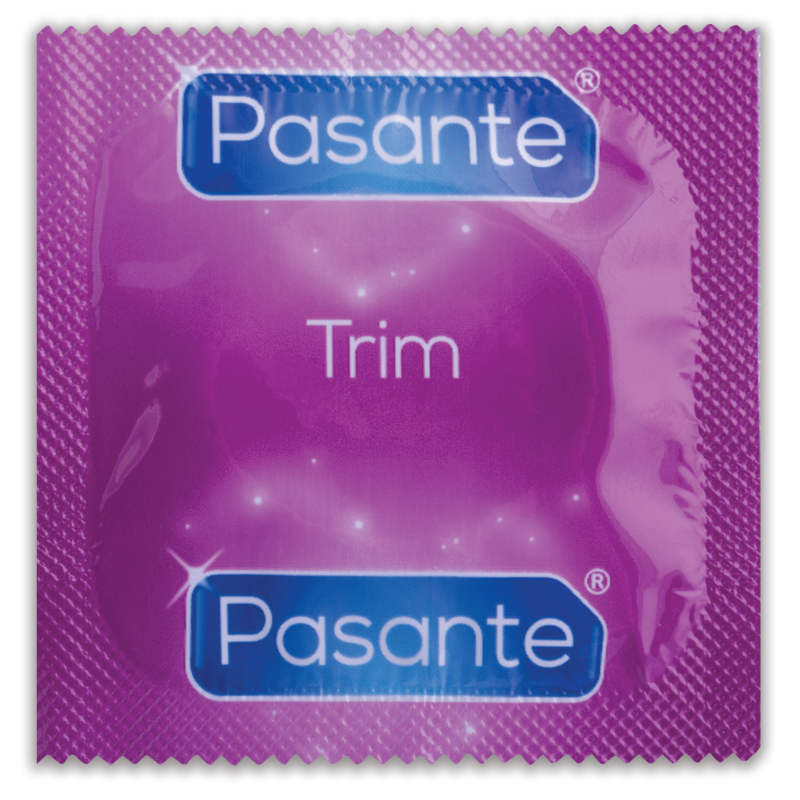 Preservativo PASANTE Thin Trim Fino de 3 Unidades para sexo seguro e maior sensibilidade.