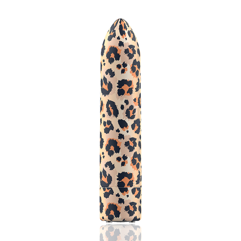 Balas Vibratórias Recarregáveis Leopardo com 10 Intensidades
