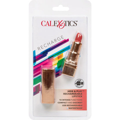 Vibrador Bala Recarregável Hide & Play Vermelho