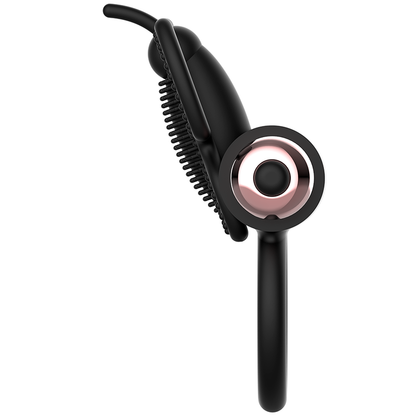 Anel Borboleta Vibrador COQUETTE CHIC DESIRE Preto/Ouro, ideal para casais e estimulação dupla.