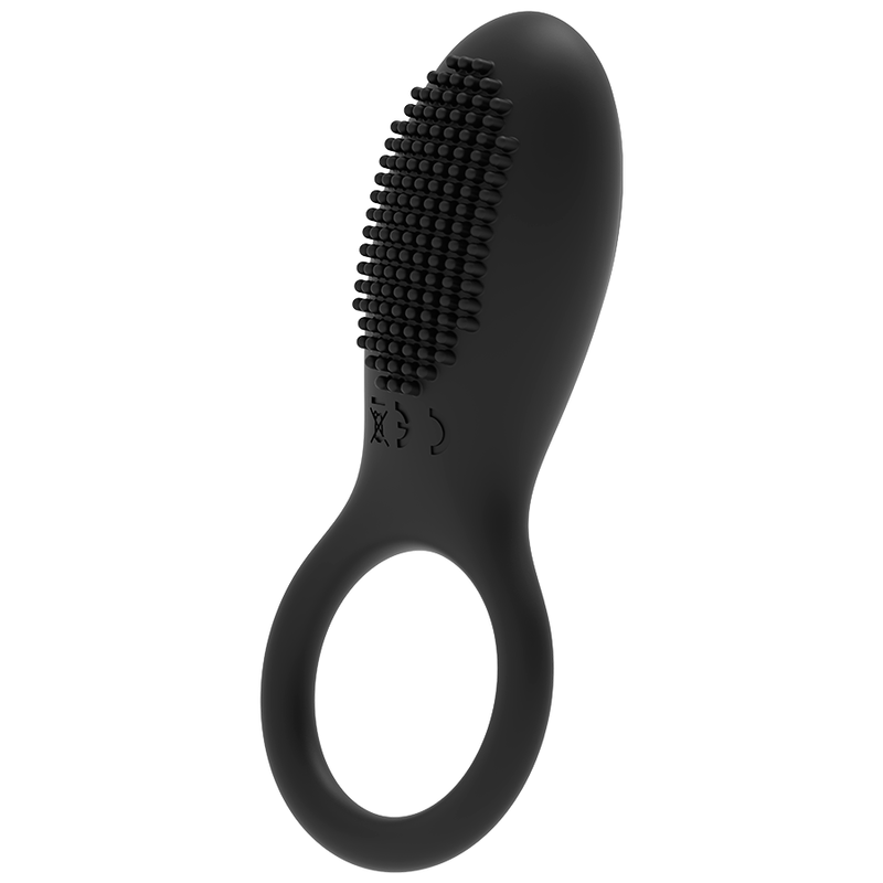 COQUETTE CHIC DESIRE Anel Peniano Vibratório com Controle Remoto Recarregável Preto/Ouro e sua bolsa de luxo.