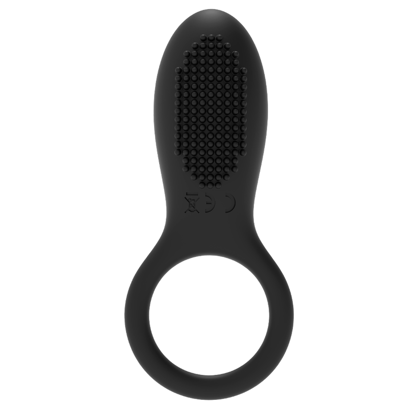 COQUETTE CHIC DESIRE Anel Peniano Vibratório com Controle Remoto Recarregável Preto/Ouro e sua bolsa de luxo.