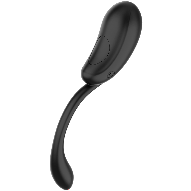 COQUETTE CHIC DESIRE Ovo Vibrante com Controle Remoto Recarregável em preto e ouro, destacando seu design elegante e discreto.